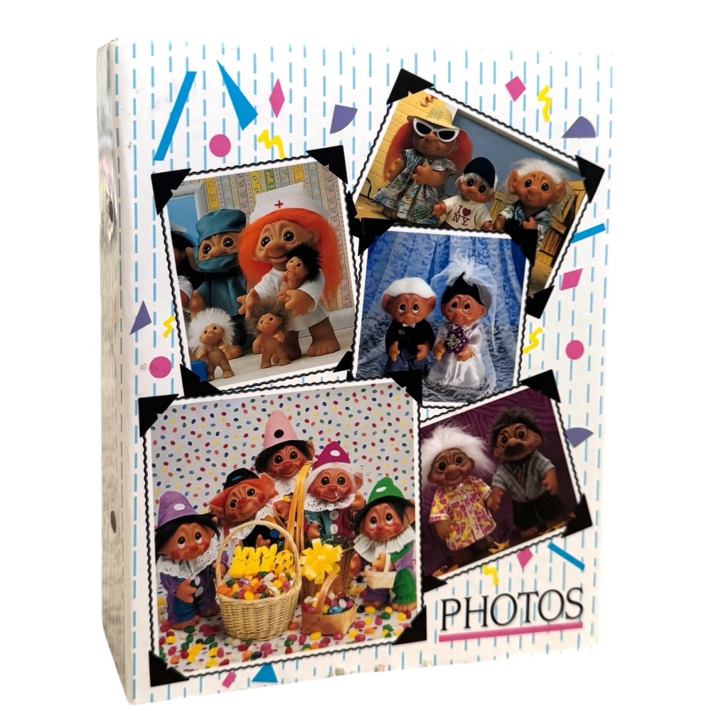 1992 Vintage Troll Doll Photo Album. Great Condition. Original Owner. - Picture 2 of 16